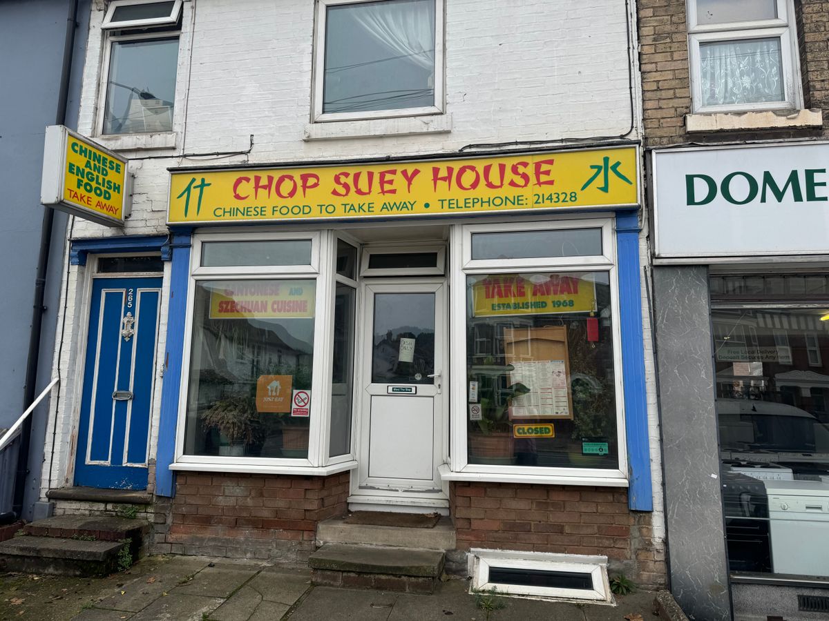The Chop Suey House on Norwich Road, Ipswich