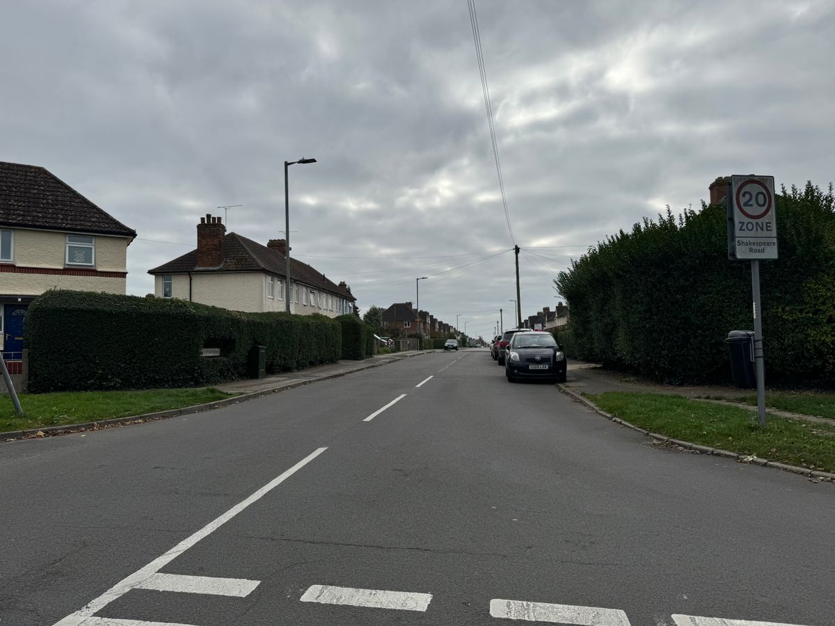Shakespeare Road in Whitton, Ipswich