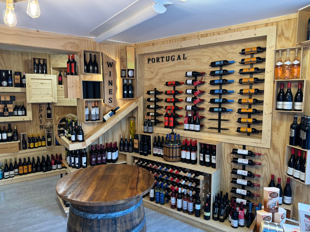 There is a large selection of wines on offer at Imperio in Ipswich