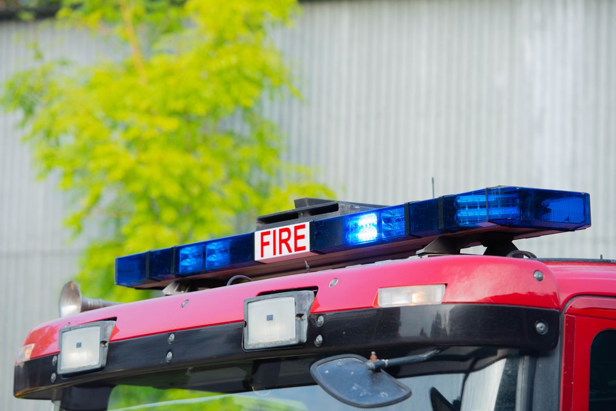 Fire engine lights
