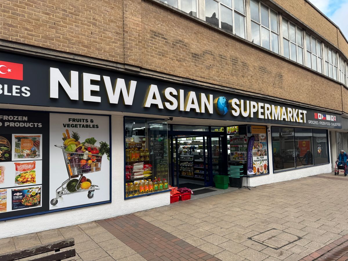 New Asian Supermarket on Carr Street in Ipswich