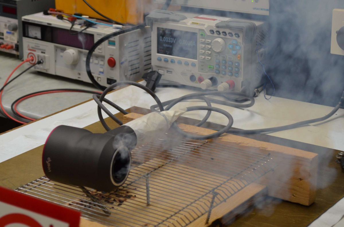 Fake Dyson hairdryers posed serious safety risks
