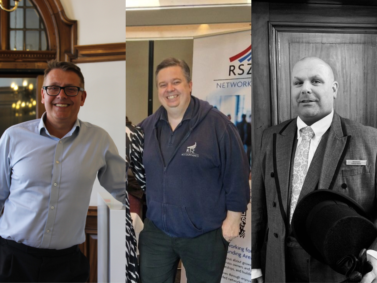 Nick Attwell, Nick Hampton and David Button