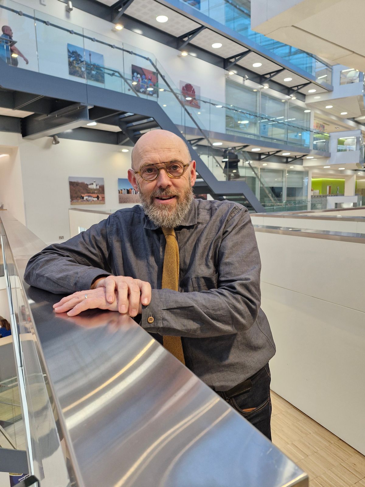 Andrew Stringer at Endeavour House