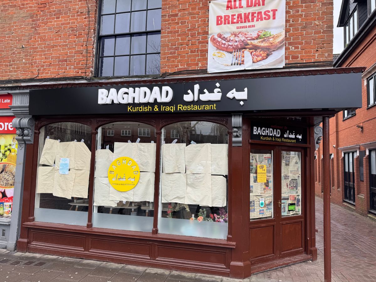 Baghdad, a Kurdish and Iraqi restaurant in Ipswich