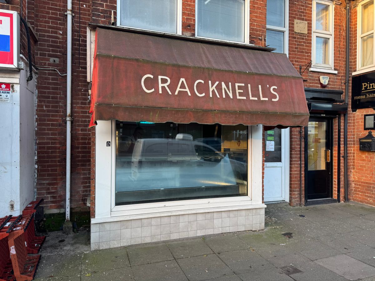 Family-run butcher Cracknell's on Norwich Road in Ipswich has closed down