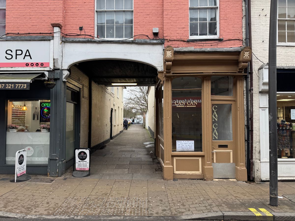 The former Can Can store on Upper Brook Street