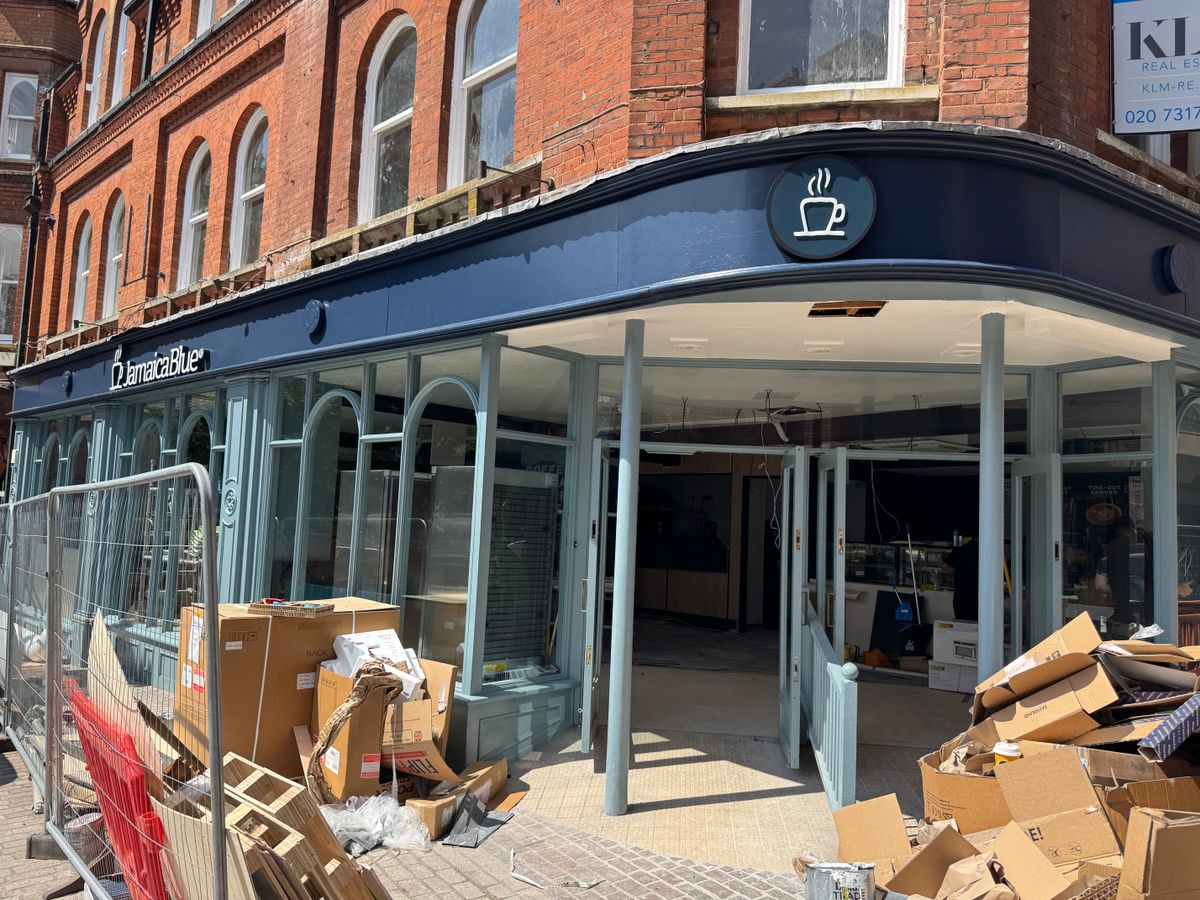Fitting out nears completion at Jamaica Blue's new Ipswich branch