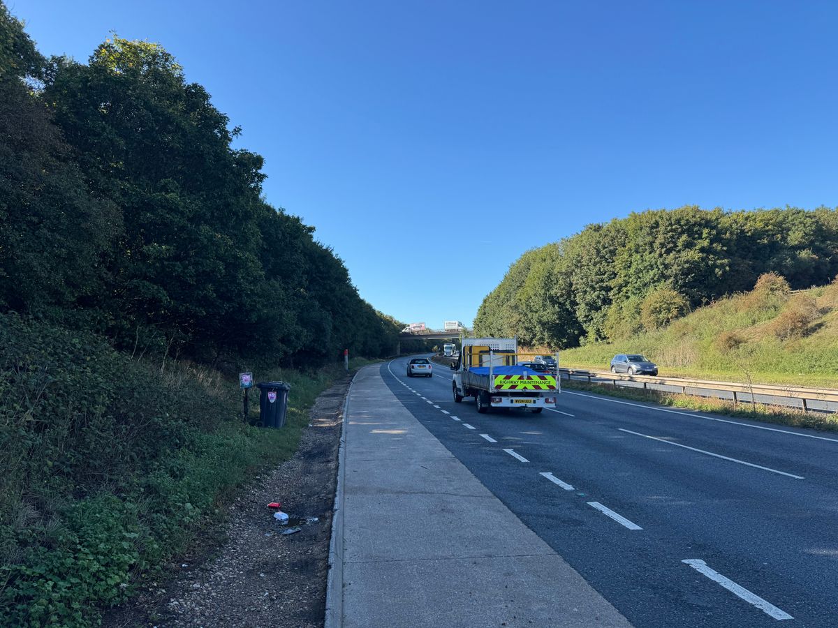 A12 Southbound near Ipswich