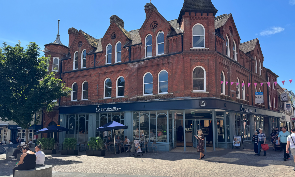 Jamaica Blue at the former Grimwades building