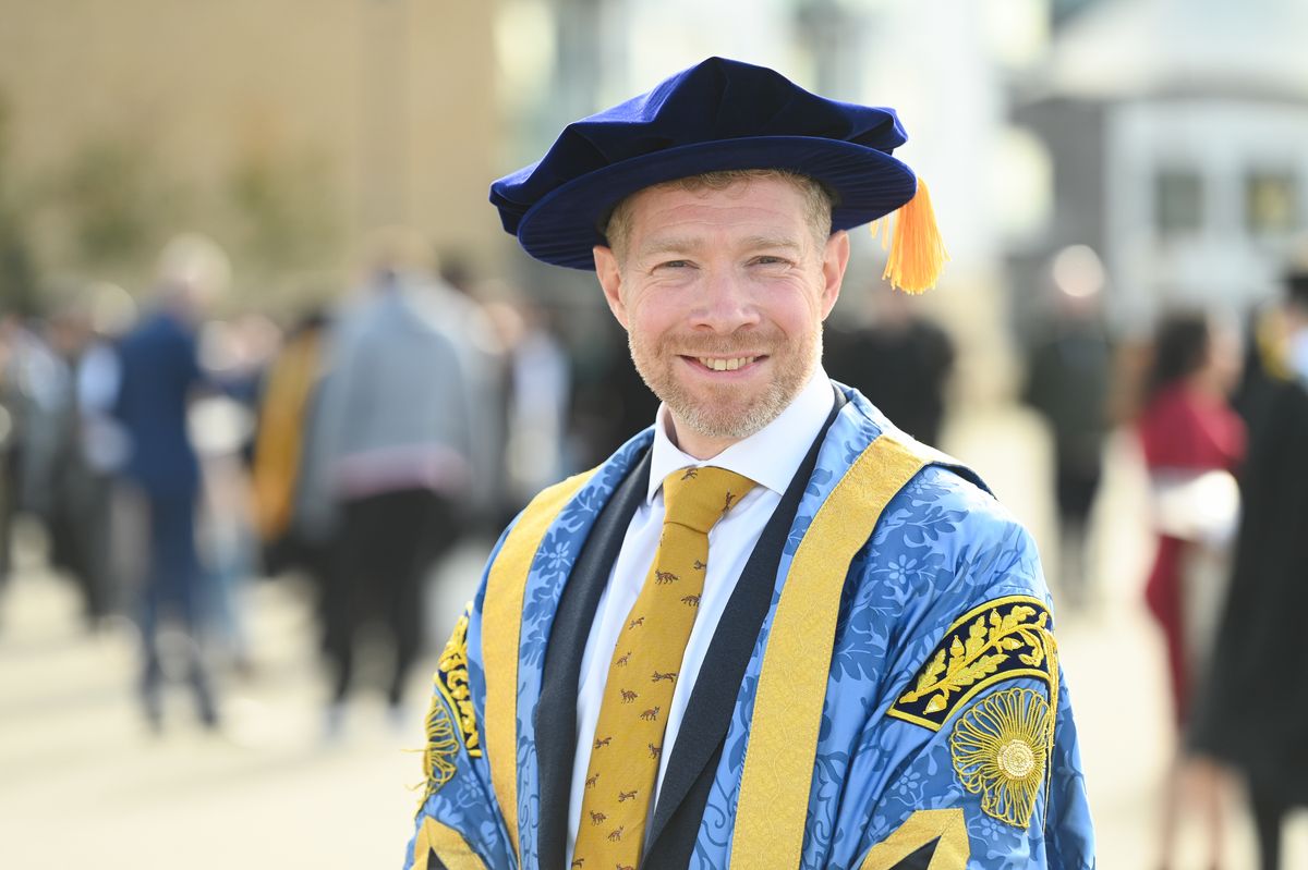 man in ceremonial robes