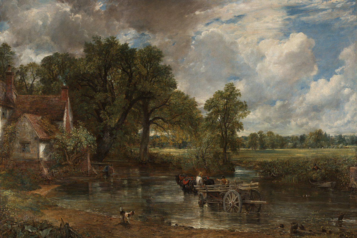 The Hay Wain, John Constable, 1821