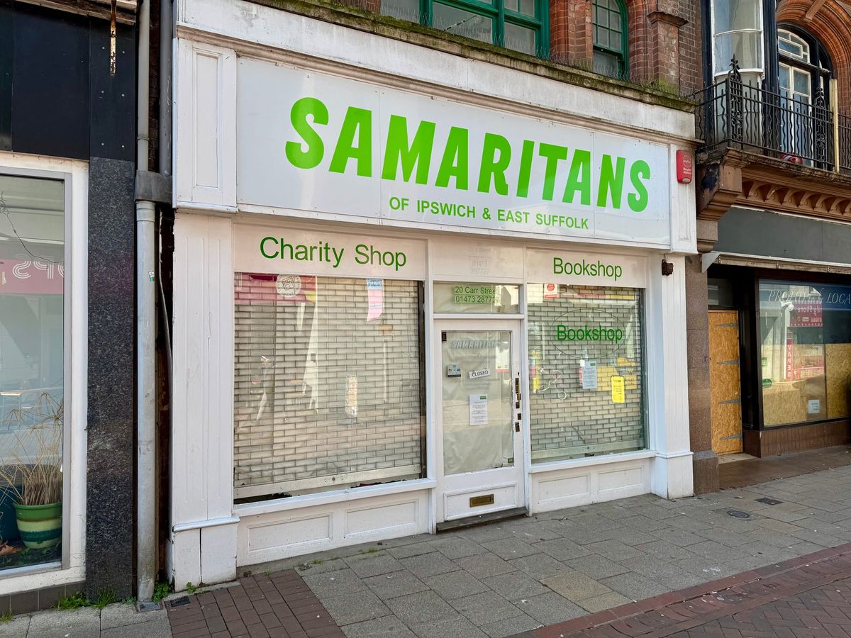 Former Samaritans unit on Carr Street in Ipswich