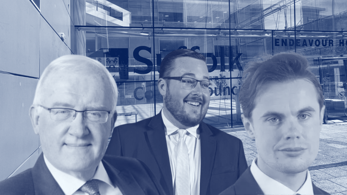 Meet the three Reform councillors battling it out to lead Suffolk