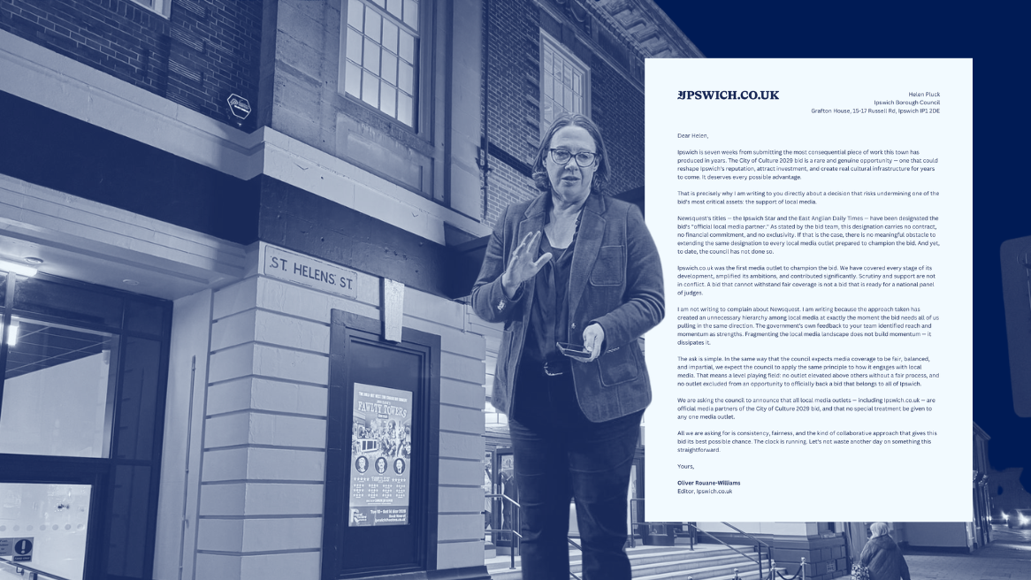 We've written to council chief exec Helen Pluck – here's why