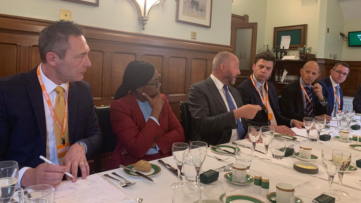 Suffolk businesses lobby Tory leader on A14 and jobs costs