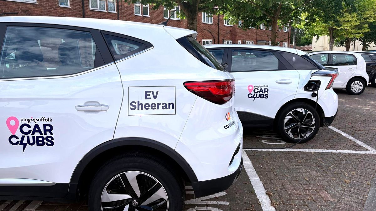 Meet EV Sheeran – the car made to be shared by Ipswich