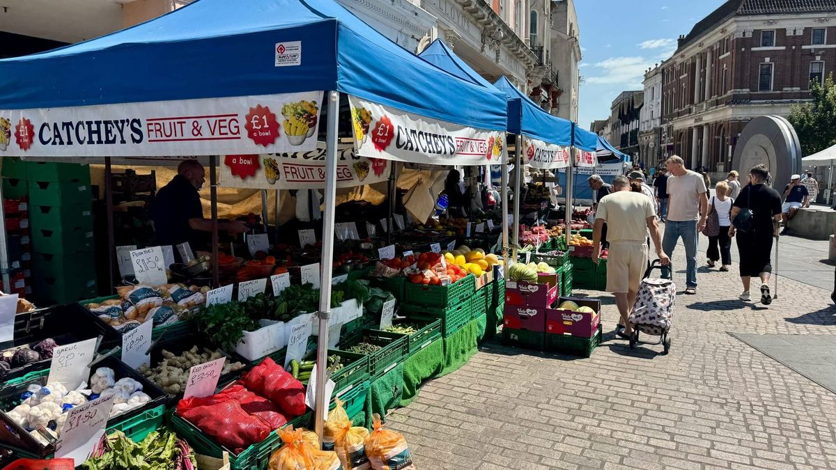 Ipswich market stalls to move sides of Cornhill