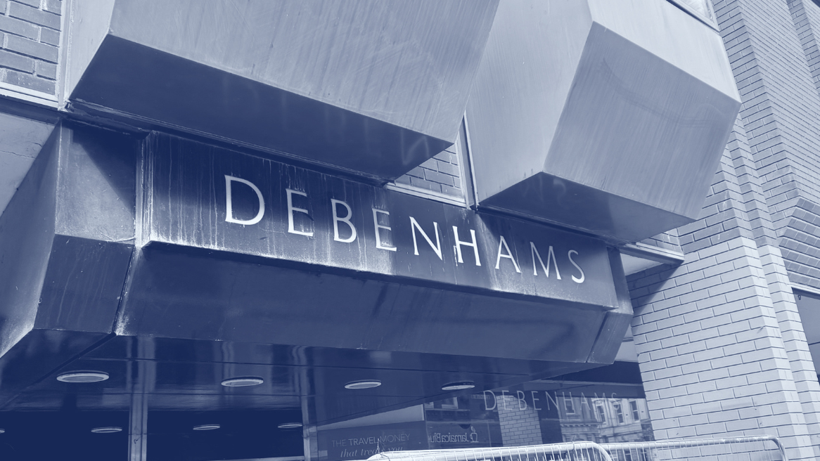 Exclusive: The demolition of Debenhams