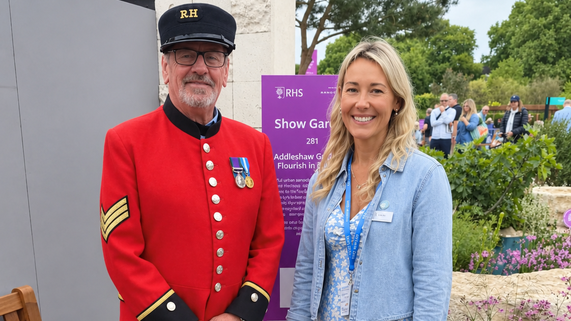 Ipswich mum swaps wealth management for garden design
