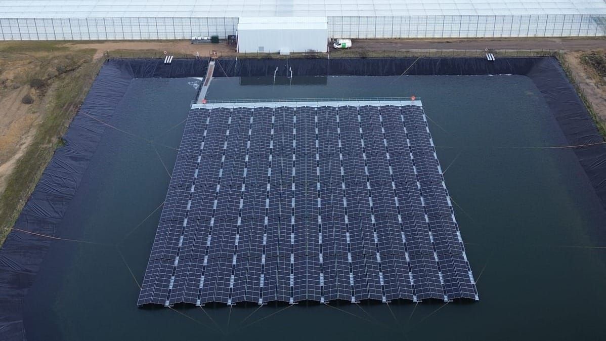 Great Blakenham reservoir solar scheme wins national recognition