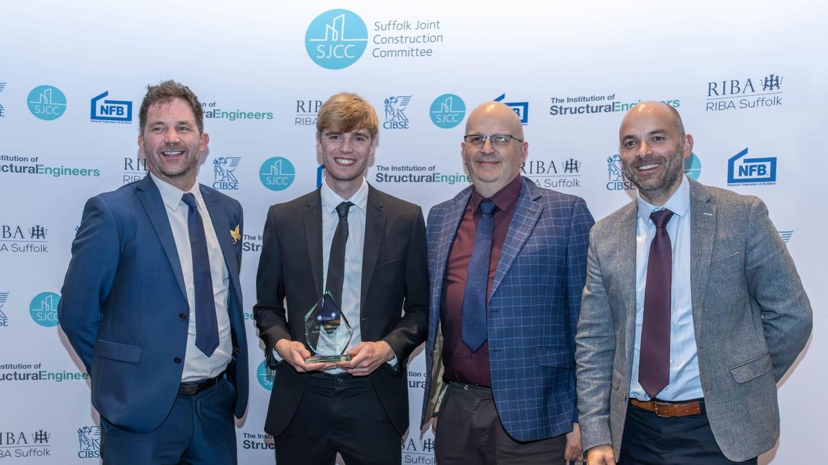 Apprentice's award caps hat-trick of wins for Ipswich firm