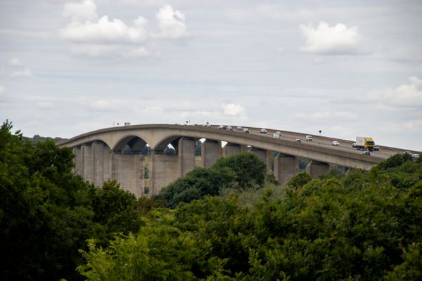 The Orwell Bridge in Ipswich