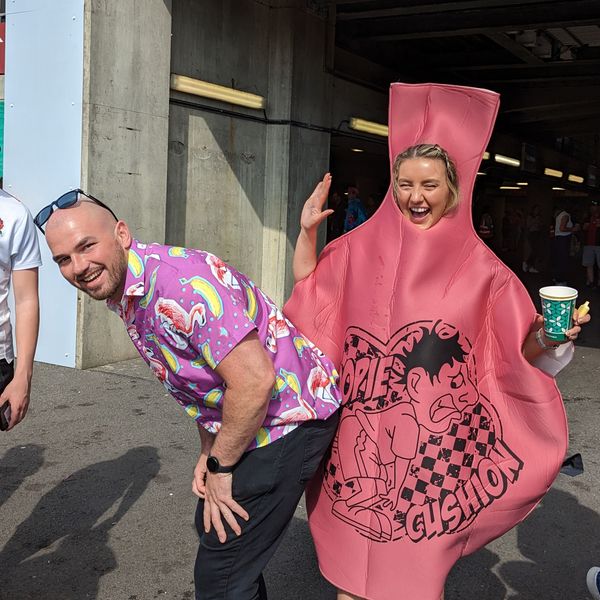 John Parnell in a bad shirt
