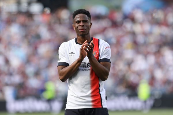 Chiedozie Ogbene playin for Luton