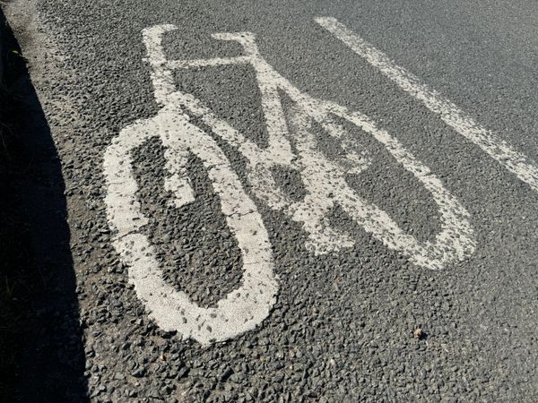 A cycle lane
