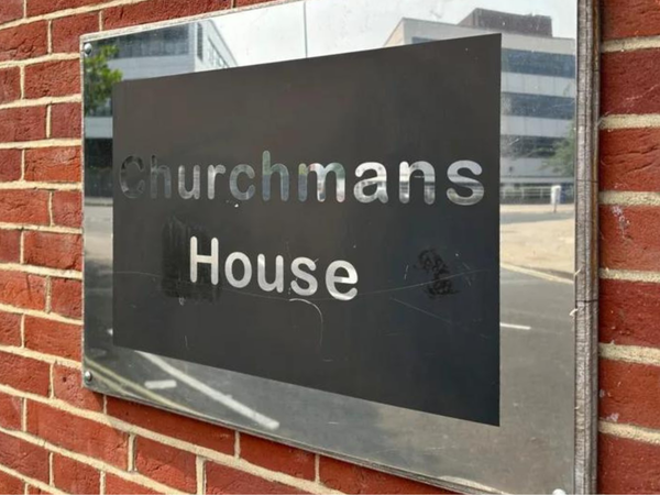 Churchmans House sign