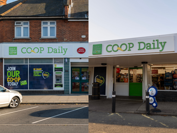 Co-op stores on Rands Way and Belstead Hills
