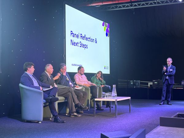 Panel discussion at the Suffolk Convention at BT's Adastral Park