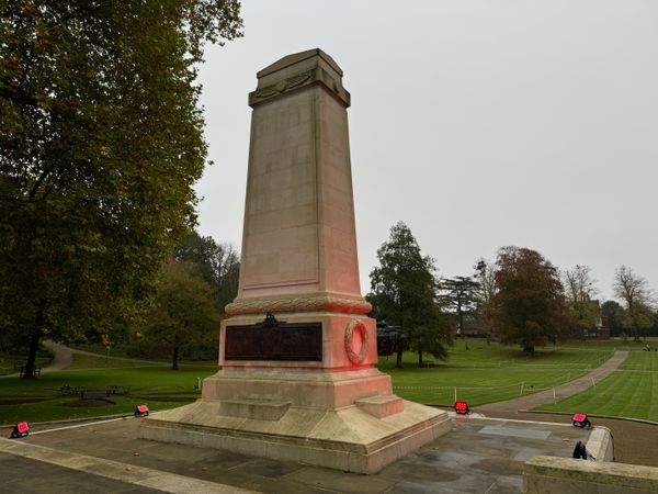 The cenotaph in Christchurch Park, Ipswich