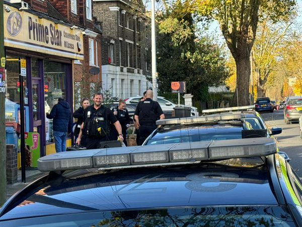 Sentinel officers were seen returning from a property near Norwich Road