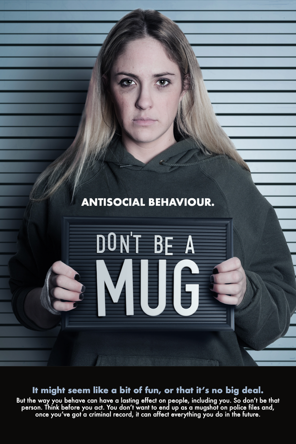 One of four posters for Antisocial Behaviour Week