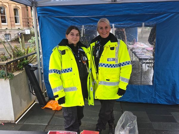 Members of Ipswich's Romanian community joined police and council officials on Cornhill today