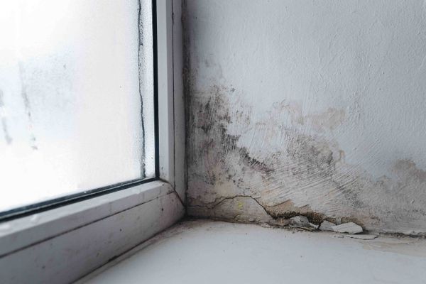 Mould in window