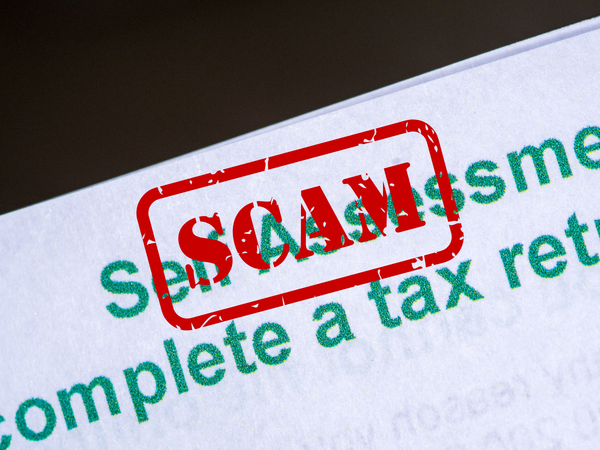 Self-assessment scam