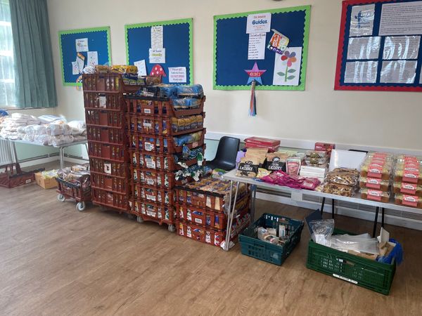 The food provision at Top Up Shops in Ipswich