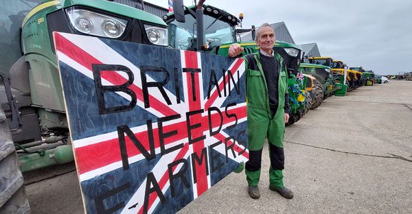 Andrew Bullock, a farmer from Cotton near Stowmarket
