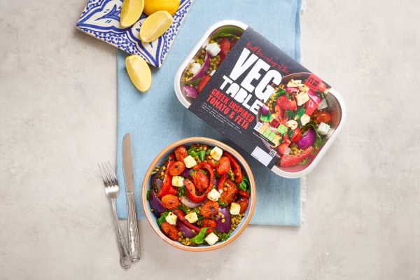 VEG TABLE products on a table