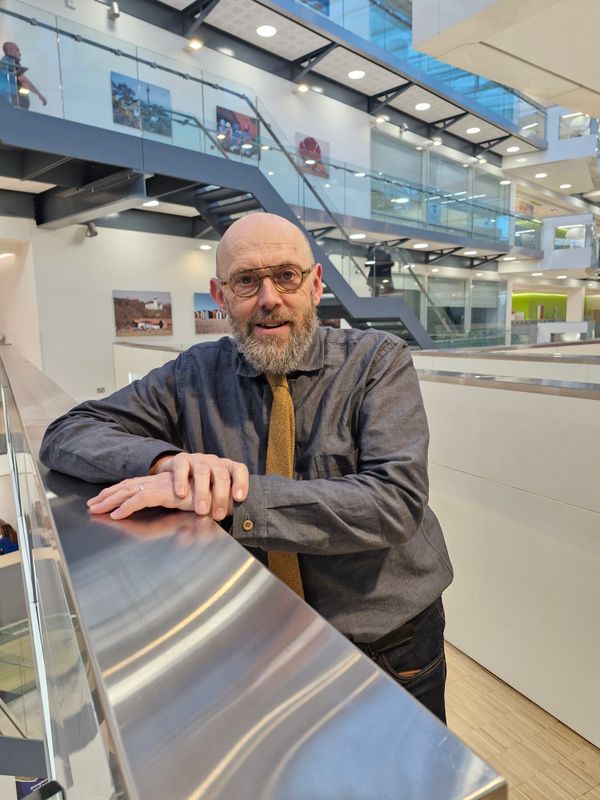 Andrew Stringer at Endeavour House