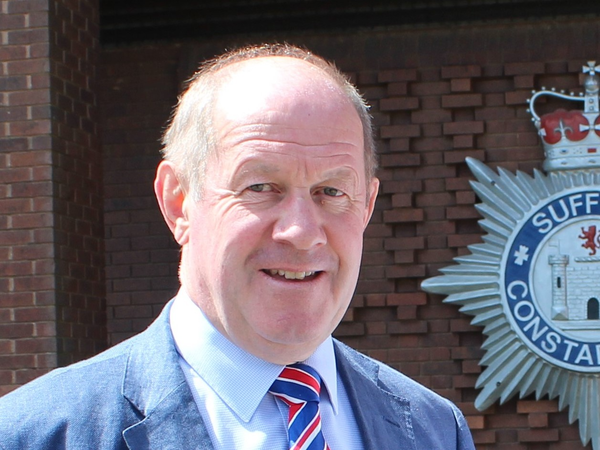 Tim Passmore, Police & Crime Commissioner for Suffolk