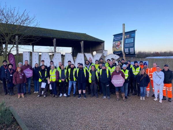 The 2024 tree-cycling team that raised over £24,000 for EACH and St Elizabeth Hospice