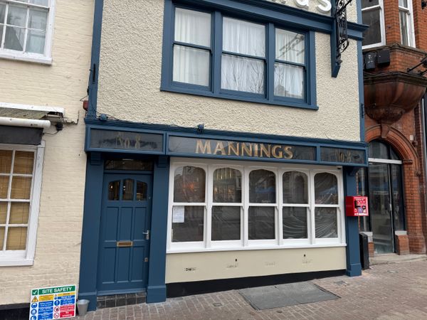 Work is underway at Mannings in Ipswich
