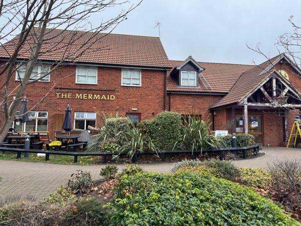 Works are underway at The Mermaid in Ipswich