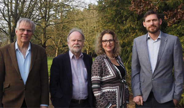 Anders Linder, John Whitehead, Lavinia Hadingham and James Caston