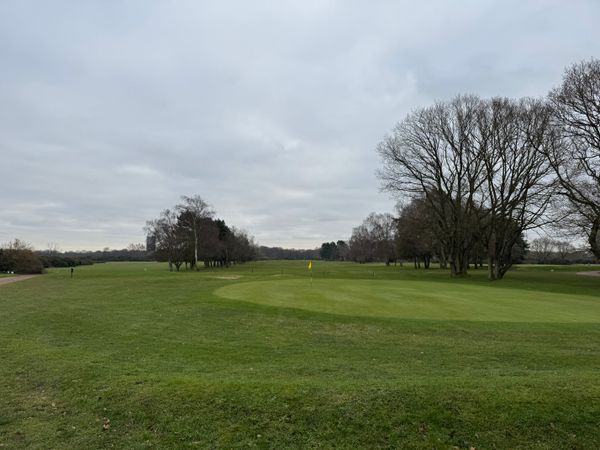 The 18th hole at Rushmere Golf Club