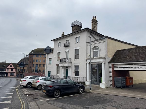 Flats in St Margaret's Green in Ipswich